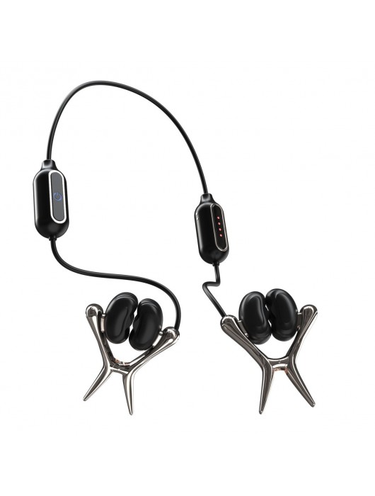 Интерактивные вибрирующие зажимы для сосков N1 - Tingon