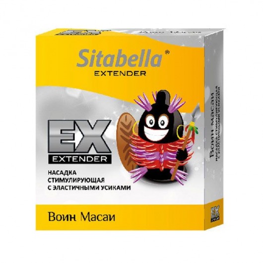 Стимулирующая насадка Sitabella Extender  Воин Масаи - Sitabella - купить с доставкой в Нижнекамске