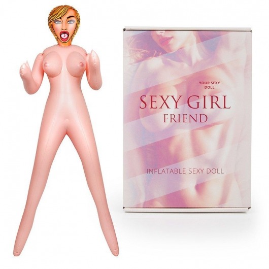 Надувная секс-кукла Камилла - Bior toys - в Нижнекамске купить с доставкой