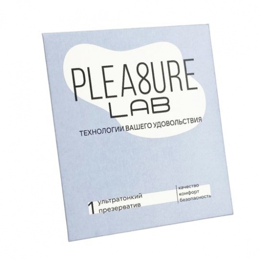 Ультратонкий презерватив Pleasure Lab - 1 шт. - Pleasure Lab - купить с доставкой в Нижнекамске