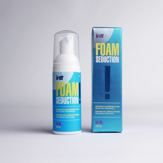 Очищающая пенка для тела Foam Seduction - 50 мл. - INTT - купить с доставкой в Нижнекамске