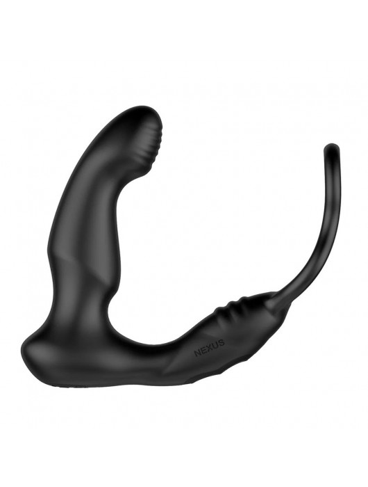 Черный двухмоторный массажер простаты Nexus Simul8 Wave Edition - Nexus Range - в Нижнекамске купить с доставкой