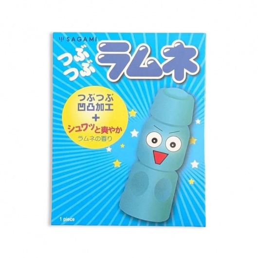 Презерватив Sagami Studded Lemonade с ароматом лимонада - 1 шт. - Sagami - купить с доставкой в Нижнекамске