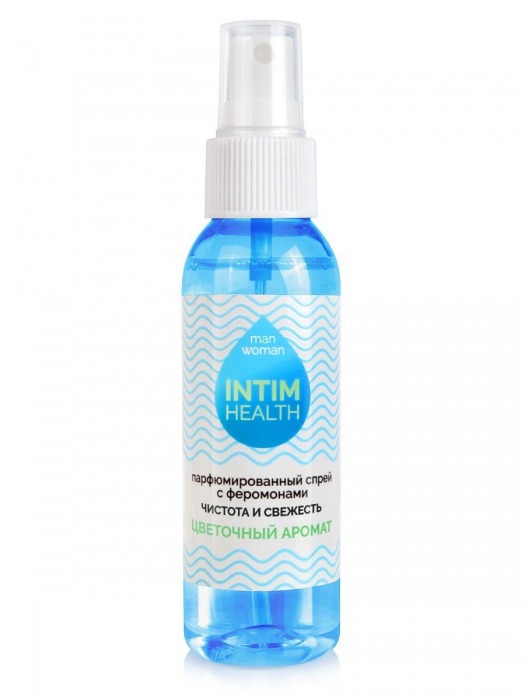 Парфюмированный спрей Intim Health для нижнего белья и тела с цветочным ароматом - 95 мл. -  - Магазин феромонов в Нижнекамске