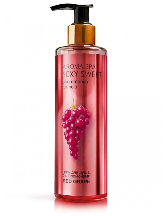 Гель для душа с феромонами и ароматом винограда Red Grape - 200 мл. -  - Магазин феромонов в Нижнекамске