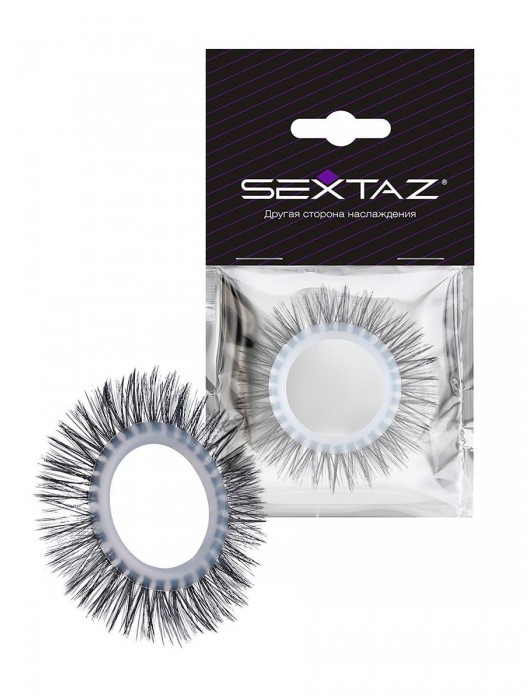 Круглое эрекционное кольцо с длинными «ресничками» - Sextaz - в Нижнекамске купить с доставкой