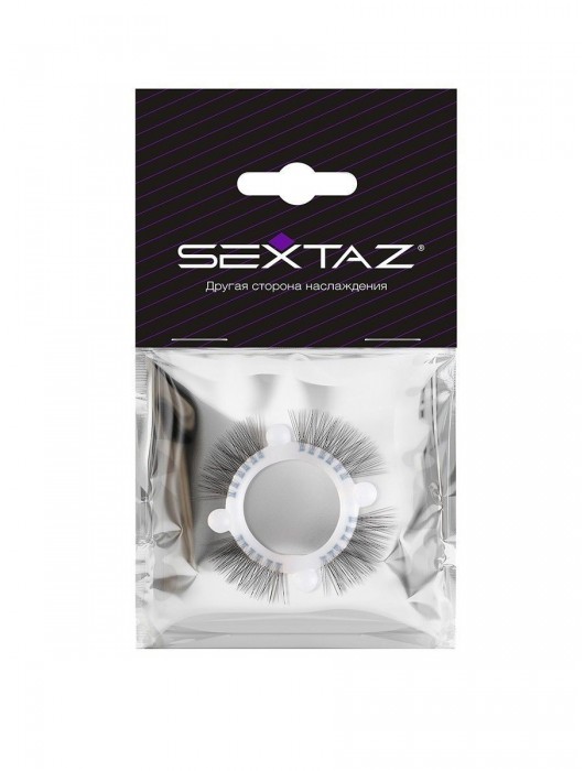 Эластичное кольцо с «ресничками» и 4 шариками - Sextaz - в Нижнекамске купить с доставкой