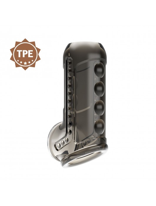 Дымчатая насадка на пенис Farrel - Baile - в Нижнекамске купить с доставкой