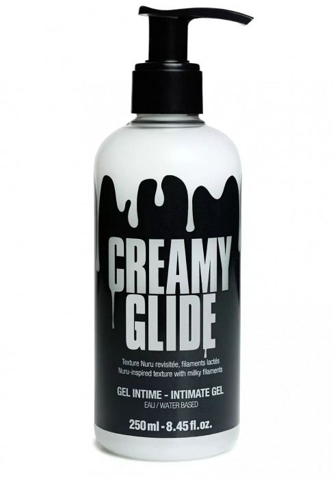 Лубрикант на водной основе Creamy Glide с консистенцией спермы - 250 мл. - Strap-on-me - купить с доставкой в Нижнекамске