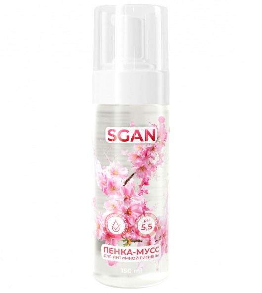 Пенка-мусс для интимной гигиены SGAN с пребиотиками - 150 мл. - SGAN - купить с доставкой в Нижнекамске