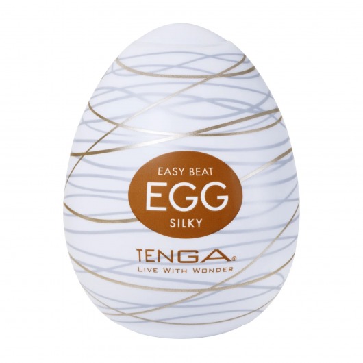 Мастурбатор-яйцо Tenga Egg Silky - Tenga - в Нижнекамске купить с доставкой