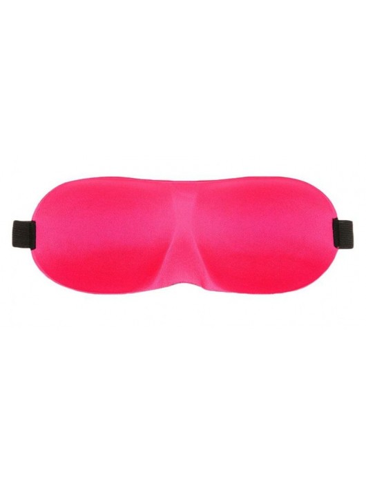 Розовая глухая маска на резинке - Sitabella - купить с доставкой в Нижнекамске