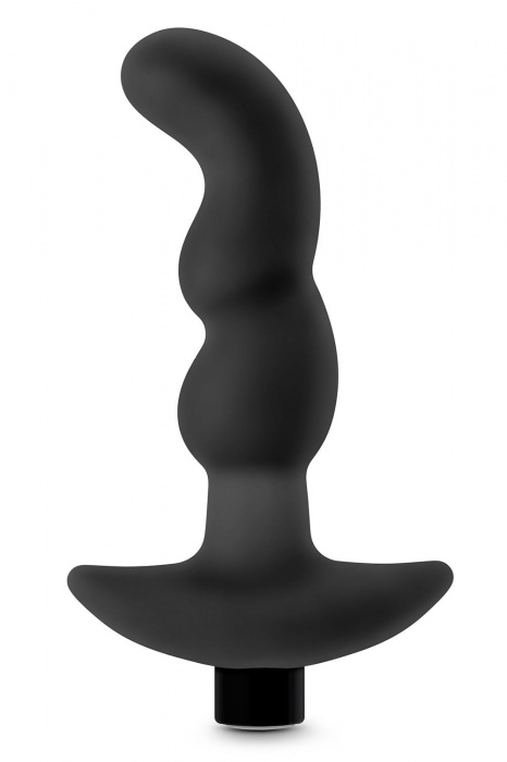 Черный вибромассажер простаты Prostate Massager 03 - 15,2 см. - Blush Novelties - в Нижнекамске купить с доставкой