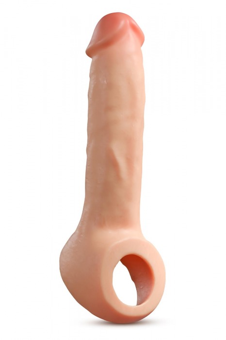 Телесная насадка-удлинитель Thrive 8.75 Inch Realistic Penis Extender Sleeve - 22,2 см. - Blush Novelties - в Нижнекамске купить с доставкой