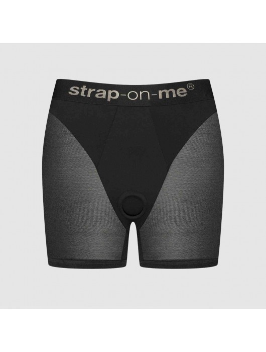 Трусики-шорты для фиксации насадок Strap-on-me Harness Lingerie Halo - size S - Strap-on-me - купить с доставкой в Нижнекамске