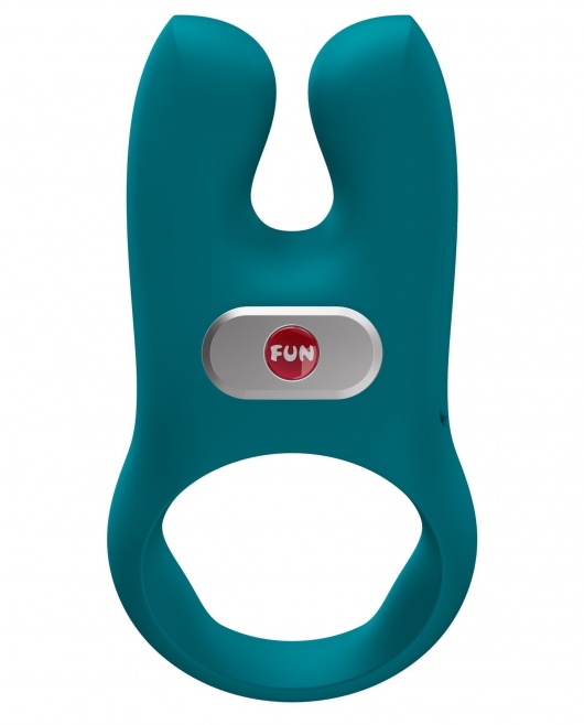 Зеленое эрекционное виброкольцо Nos - Fun Factory - в Нижнекамске купить с доставкой