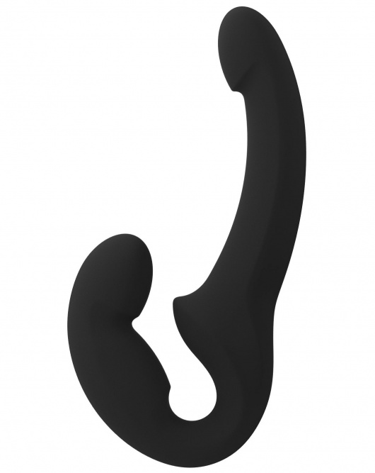 Черный безремневой страпон Share Lite - Fun Factory - купить с доставкой в Нижнекамске