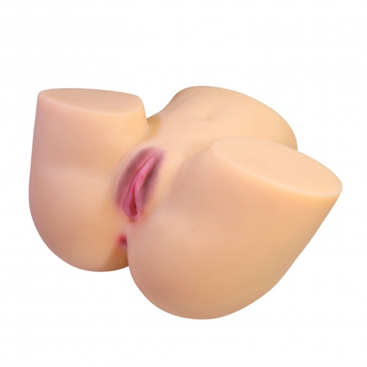 Телесный мастурбатор Liora с 2 любовными тоннелями - Baile - в Нижнекамске купить с доставкой