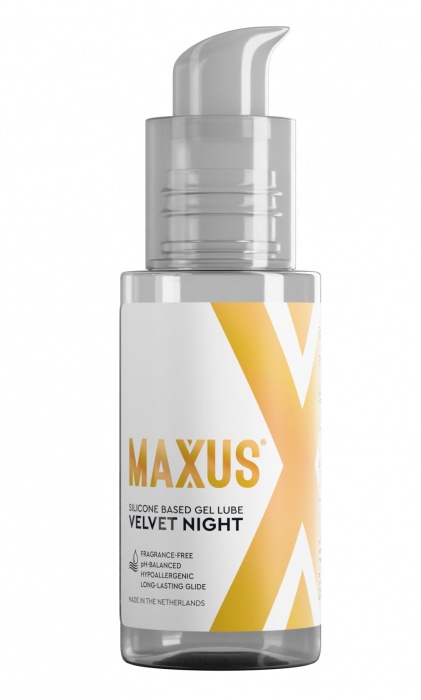 Лубрикант на силиконовой основе MAXUS Velvet Night - 50 мл. - Maxus - купить с доставкой в Нижнекамске
