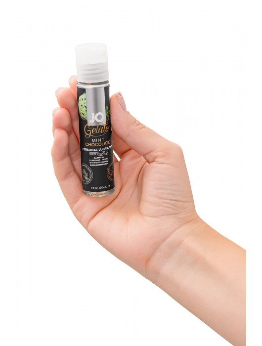 Лубрикант с ароматом мятного шоколада JO GELATO MINT CHOCOLATE - 30 мл. - System JO - купить с доставкой в Нижнекамске