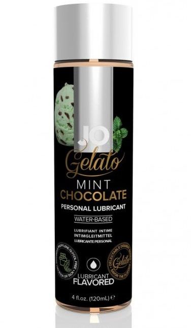 Лубрикант с ароматом мятного шоколада JO GELATO MINT CHOCOLATE - 120 мл. - System JO - купить с доставкой в Нижнекамске