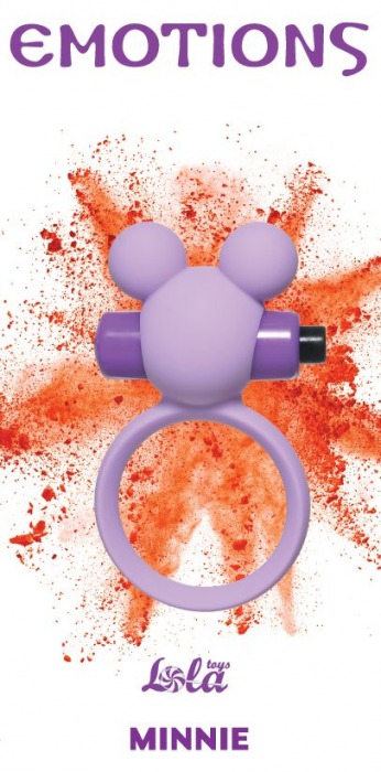 Сиреневое эрекционное виброколечко Emotions Minnie - Lola Games - в Нижнекамске купить с доставкой