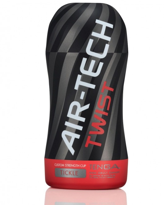 Мастурбатор с регулируемой плотностью обхвата Custom Strength CUP Twist Tickle - Tenga - в Нижнекамске купить с доставкой