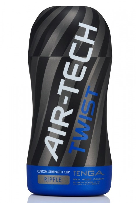 Мастурбатор с регулируемой плотностью обхвата Custom Strength CUP Twist Ripple - Tenga - в Нижнекамске купить с доставкой
