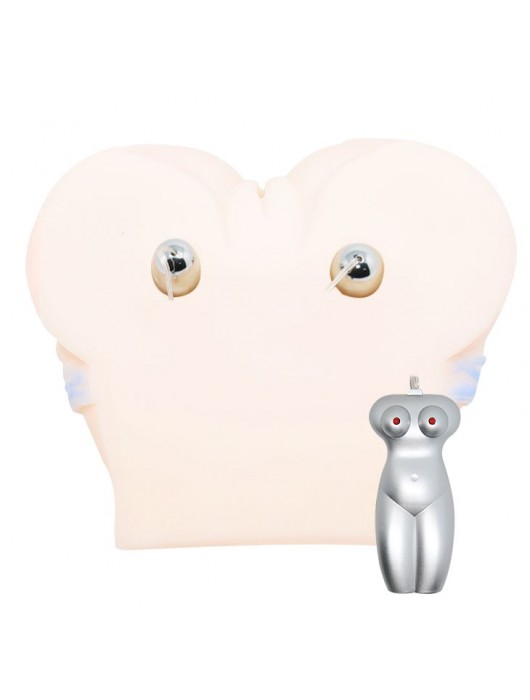 Мастурбатор-попка с двойной вибрацией и двумя входами - Baile - в Нижнекамске купить с доставкой