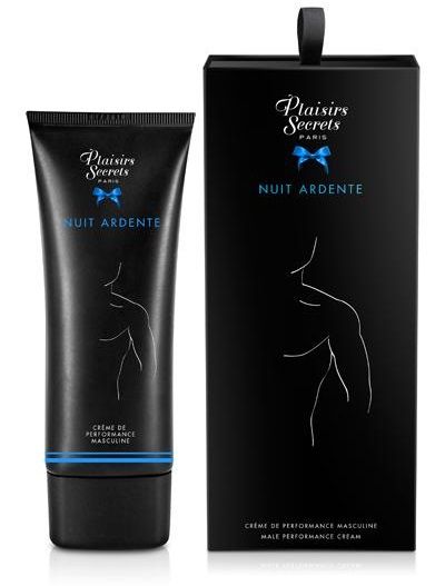 Возбуждающий крем для мужчин Nuit Ardente Creme Performante Plaisirs Secrets - 60 мл. - Plaisir Secret - купить с доставкой в Нижнекамске