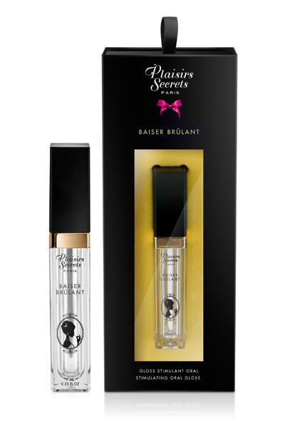 Стимулирующий блеск для губ Baiser Brulant Gloss Plaisirs Secrets - 7 мл. - Plaisir Secret - купить с доставкой в Нижнекамске