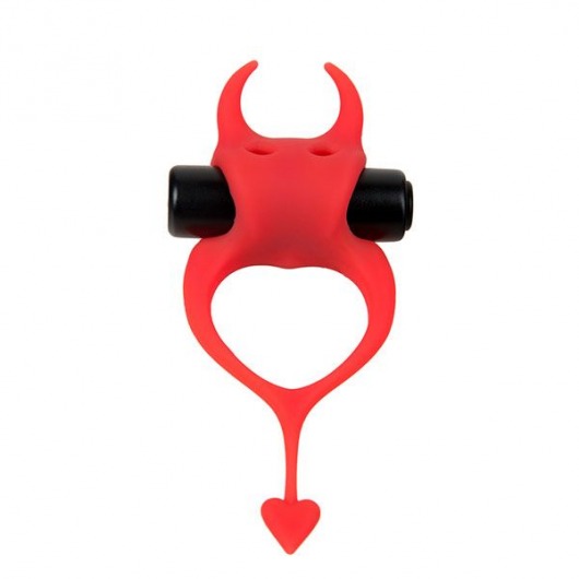 Красное эрекционное кольцо в форме дьяволенка DEVOL COCKRING - Adrien Lastic - в Нижнекамске купить с доставкой