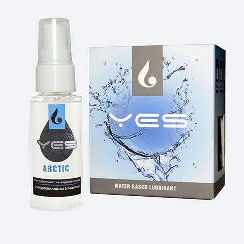 Интимный гель-лубрикант Yes Arctic с продлевающим эффектом - 30 мл. - Sitabella - купить с доставкой в Нижнекамске