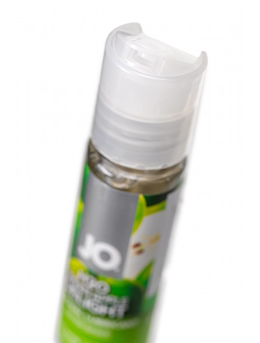 Смазка с ароматом яблока JO Flavored  Green Apple H2O - 30 мл. - System JO - купить с доставкой в Нижнекамске