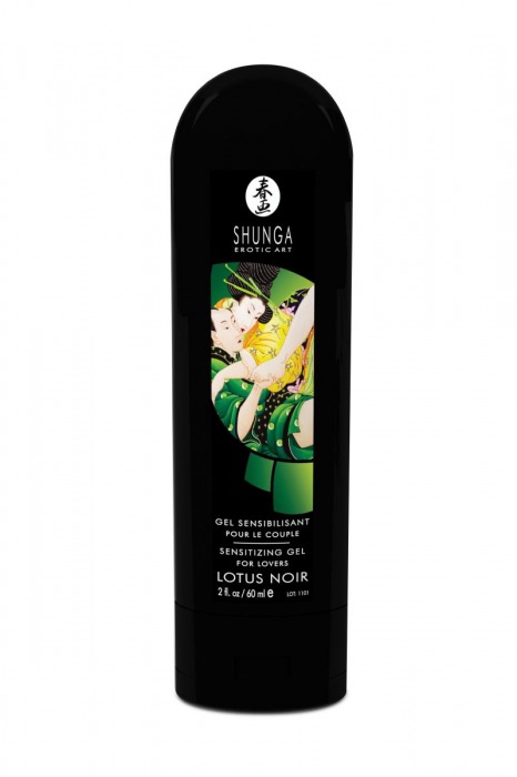 Интимный гель для пар, усиливающий наслаждение, Lotus Noir - 60 мл. - Shunga - купить с доставкой в Нижнекамске