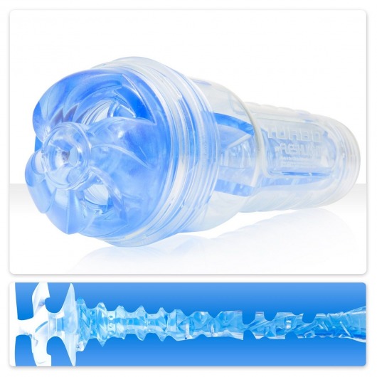 Мастурбатор Fleshlight Turbo - Trust Blue Ice - Fleshlight - в Нижнекамске купить с доставкой