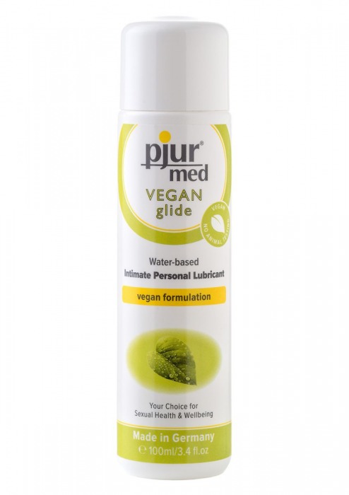 Натуральный лубрикант pjur MED Vegan Gilde - 100 мл. - Pjur - купить с доставкой в Нижнекамске