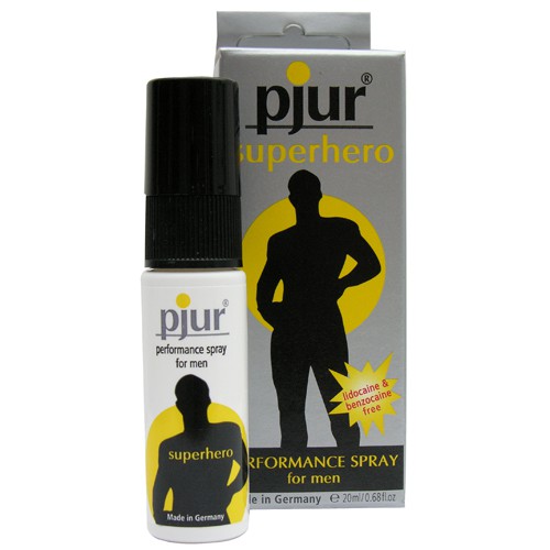 Пролонгирующий мужской спрей pjur SUPERHERO spray - 20 мл. - Pjur - купить с доставкой в Нижнекамске
