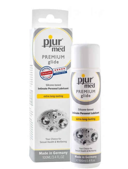 Гипоаллергенный силиконовый лубрикант pjur MED Premium glide - 100 мл. - Pjur - купить с доставкой в Нижнекамске