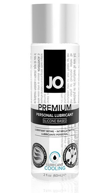 Охлаждающий лубрикант на силиконовой основе JO Personal Premium Lubricant Cooling - 60 мл. - System JO - купить с доставкой в Нижнекамске