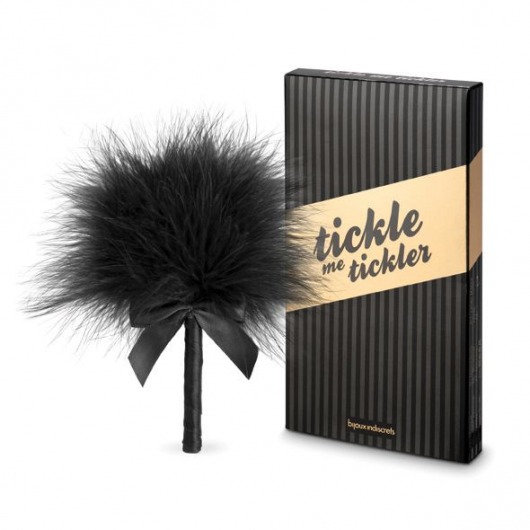 Пуховка для эротических игр Tickle Me Tickler - Bijoux Indiscrets - купить с доставкой в Нижнекамске