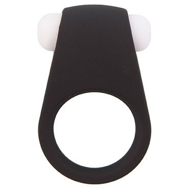 Чёрное эрекционное виброкольцо LIT-UP SILICONE STIMU RING 4 BLACK - Dream Toys - в Нижнекамске купить с доставкой