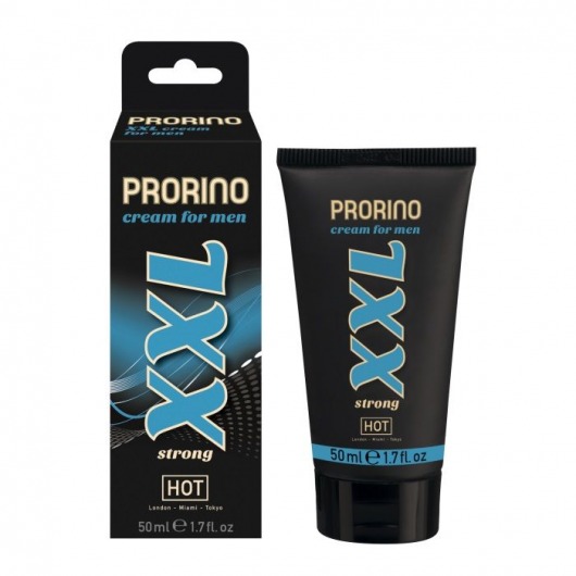 Интимный крем для мужчин Prorino XXL - 50 мл. - Ero - купить с доставкой в Нижнекамске