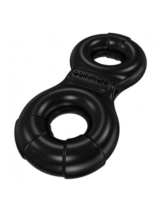 Чёрное эрекционное виброкольцо Eight - Bathmate - в Нижнекамске купить с доставкой