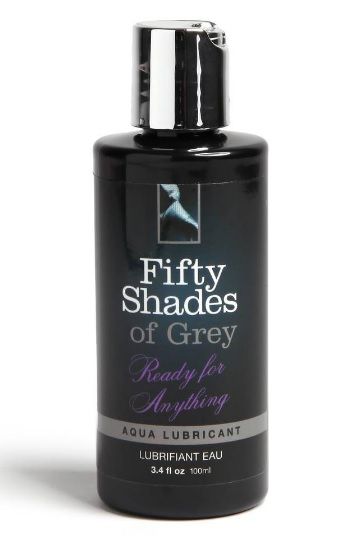 Лубрикант на водной основе Ready for Anything Aqua Lubricant - 100 мл. - Fifty Shades of Grey - купить с доставкой в Нижнекамске