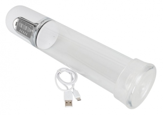 Белая автоматическая вакуумная помпа Mister Boner - Orion - в Нижнекамске купить с доставкой