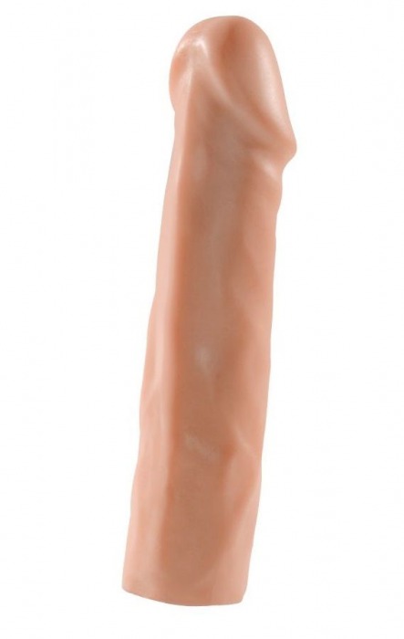 Телесная насадка-удлинитель Extension sleeve - 17 см. - Sitabella - в Нижнекамске купить с доставкой