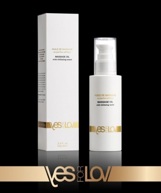 Массажное масло TITILLATING MASSAGE OIL - 100 мл. - YESforLOV - купить с доставкой в Нижнекамске