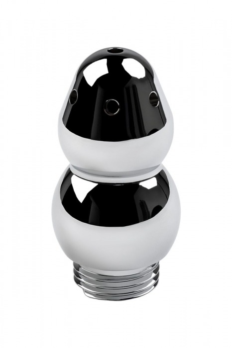 Металлический анальный душ с тремя насадками - ToyFa - купить с доставкой в Нижнекамске