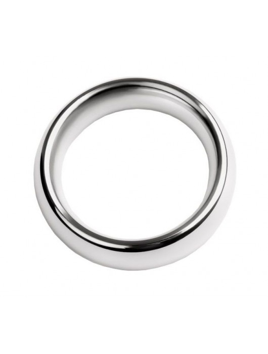 Металлическое эрекционное кольцо размера L - ToyFa - в Нижнекамске купить с доставкой